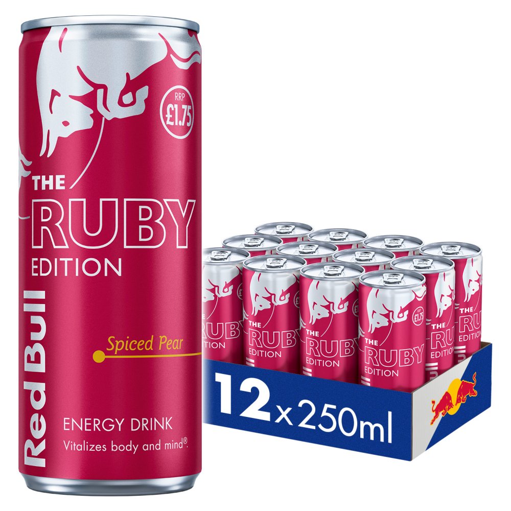 Red Bull Editions Energy Drink 250ml Variety Pack (12 Cans)