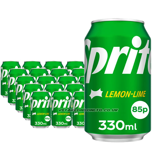 Sprite Sparkling Lemon-Lime 24 x 330ml PMP