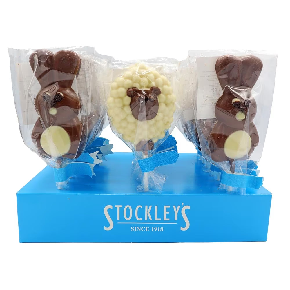 Stockley's Easter Milk Chocolate Lollipops 30g