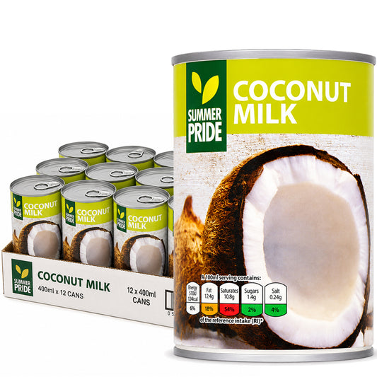 Summer Pride Coconut Milk 400ml (Case of 12)