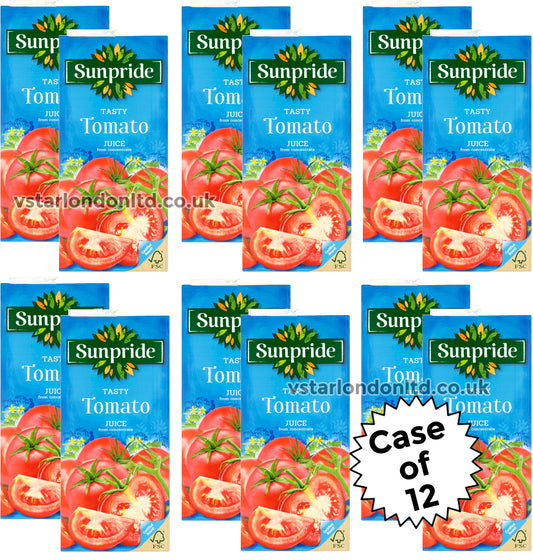 Sunpride Tasty Tomato Juice 1 Litre (Case of 12)