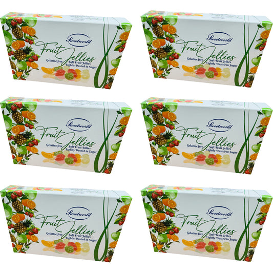Sweetworld Fruit Jellies Gift Box 200g (Box of 6)