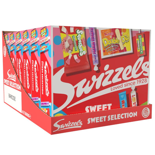 Swizzels Sweet Selection Box 200g (3 & 6 Boxes)