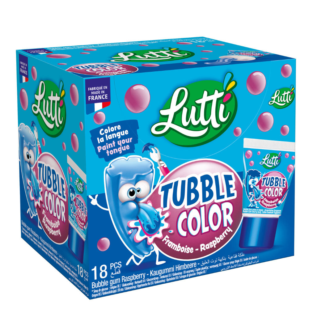 Tubble Color Lutti Tubble Gum 35g Tubes – 18 Pack | Chewy Bubble Gum Treats – UK ...