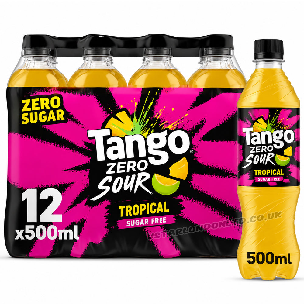 Tango Zero Sour Tropical 12 x 500ml