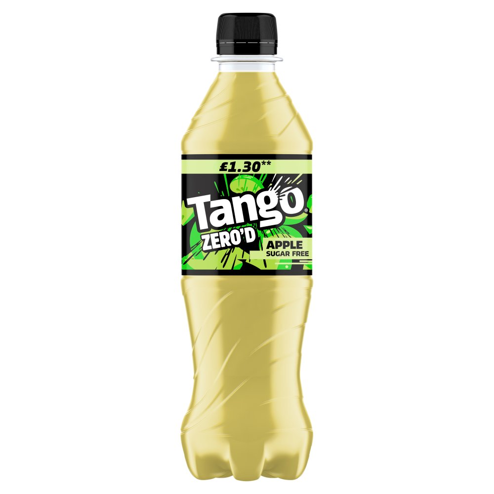 Tango Zero'd Apple Sugar Free PMP Bottle 12 x 500ml