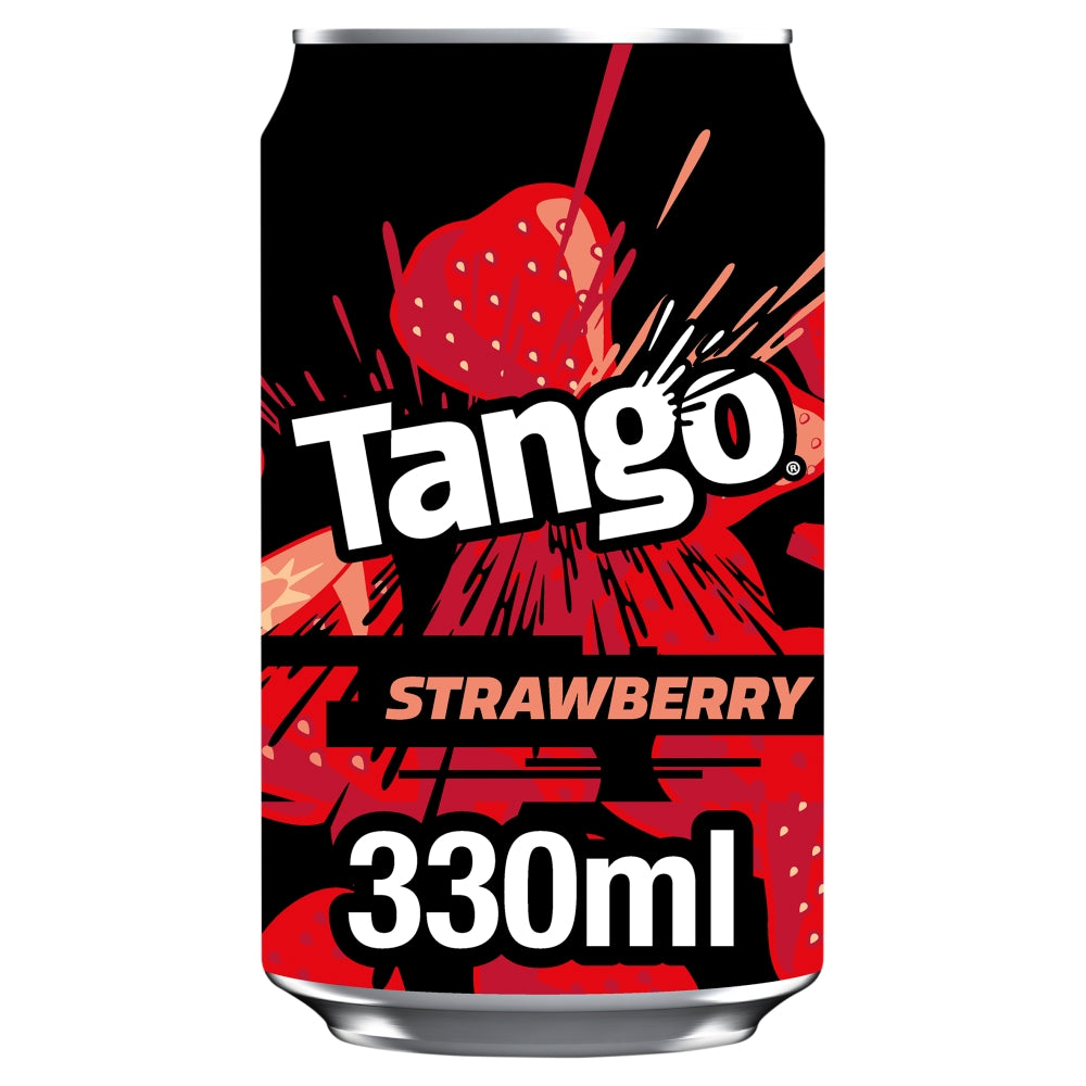 Tango Strawberry 330ml Cans – 12 & 24 Pack