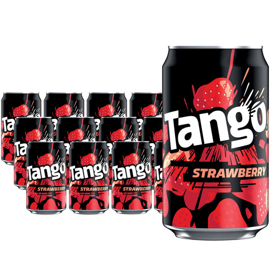 Tango Strawberry 330ml Cans – 12 & 24 Pack