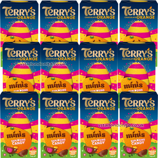 Terry's Chocolate Orange Minis Exploding Candy 91g (Box of 12)