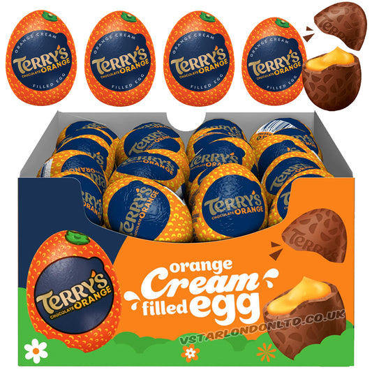 Terry's Chocolate Orange Filled Egg 34g (12, 24 & 48 Eggs)