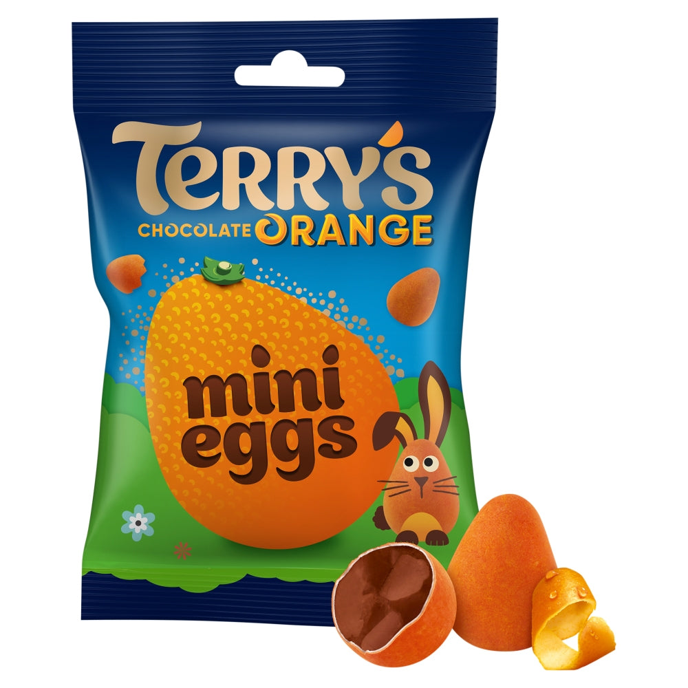 Terry’s Chocolate Orange Mini Eggs Bag 70g (6 & 12 Bags)