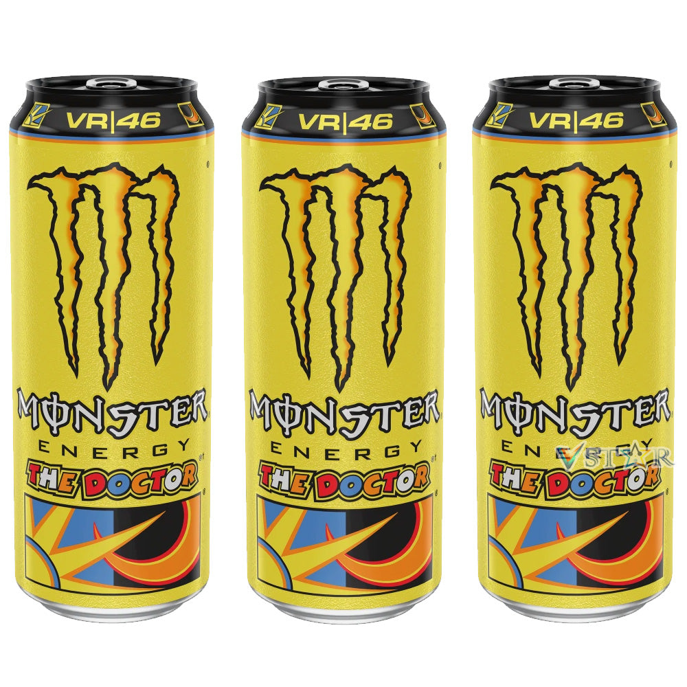 Monster Energy Drink Variety Pack Flavors 3 x 500ml Cans