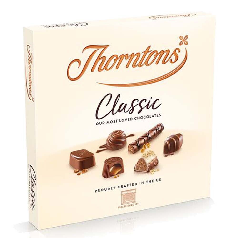 Thorntons Classic Collection Chocolate Fathers's Day Gift Box 150g