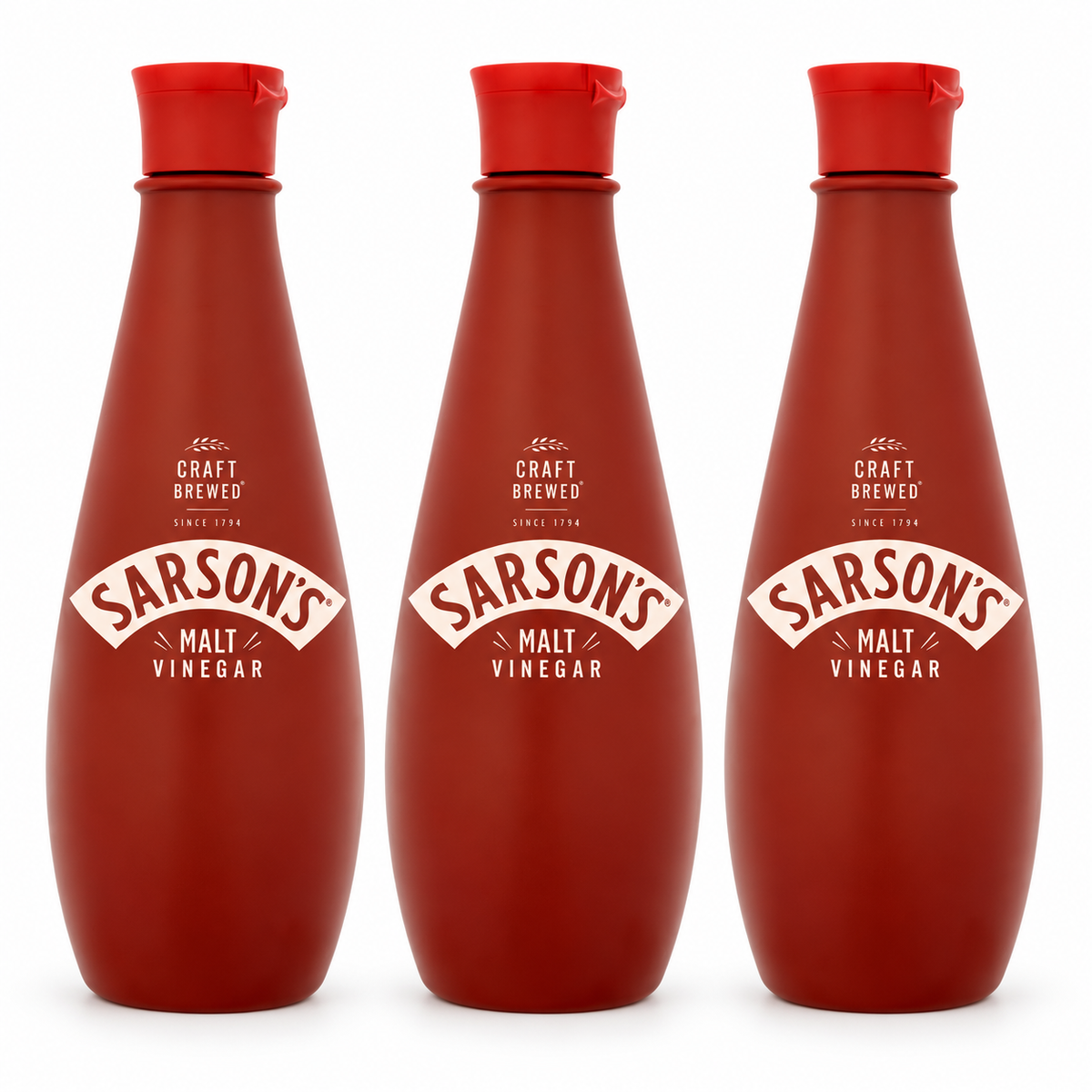 Sarson's Malt Vinegar 300ml (3 & 6 Bottles)
