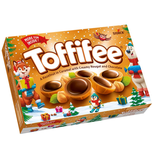 Toffifee Christmas Box 400g | Hazelnut Caramel & Chocolate Gift