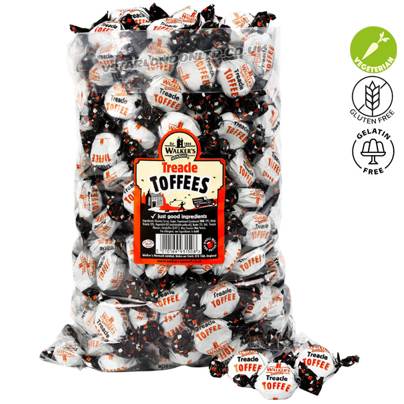 Walkers Nonsuch Toffees Eclairs Assorted Flavours 2.5kg Bulk Sweet Range