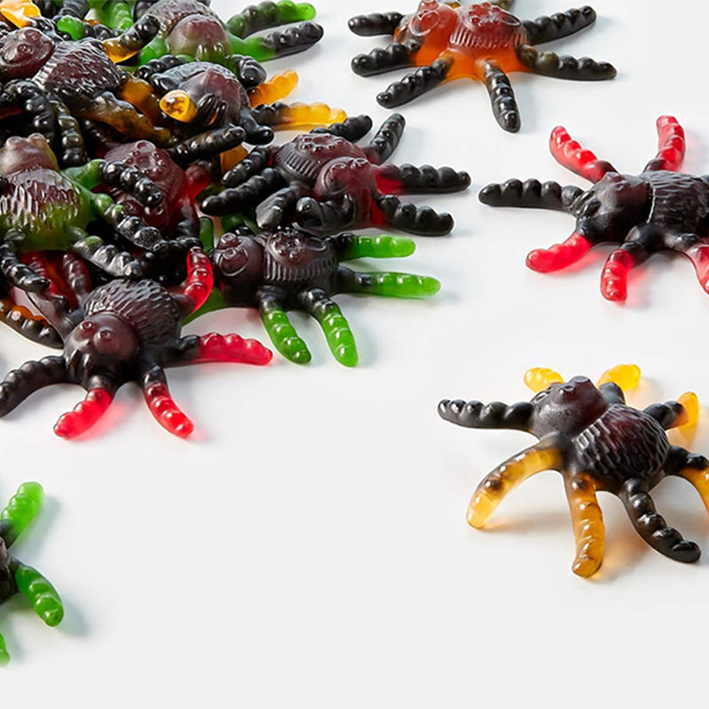 Trolli Tarantula Halloween Gummy Sweets 100g x 12 Bags | Sour Gummy Spiders
