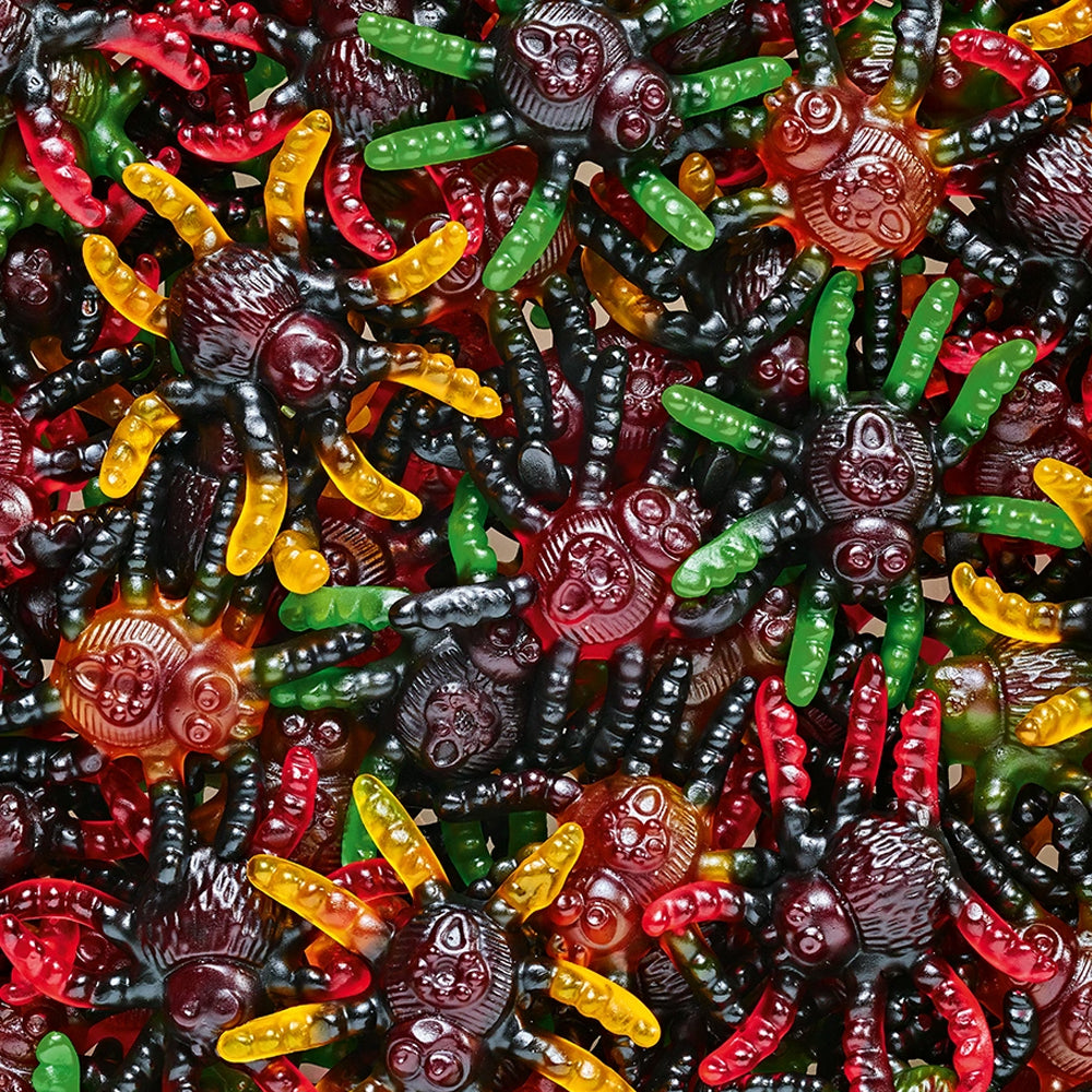 Trolli Tarantula Jelly Sweets 975g | Fruit Flavour Spider Sweets
