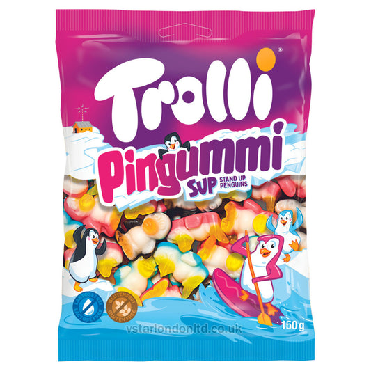 Trolli Assorted Gummy Candy Bags – 150g (Pack of 10 or 20)