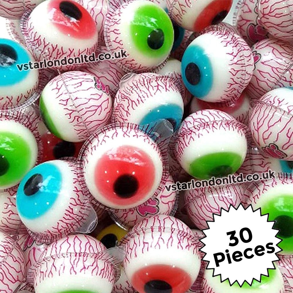 Trolli Pop Eye Tub Fruit Flavoured Sweets (30 & 60 Pieces)