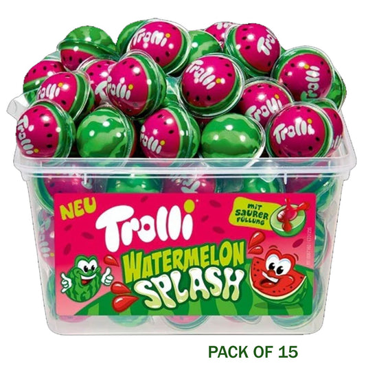 Trolli Watermelon Splash Tub 20g - Bulk Buy Options