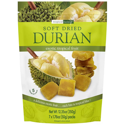 Tropical Fields Soft Dried Durian Snack 350g