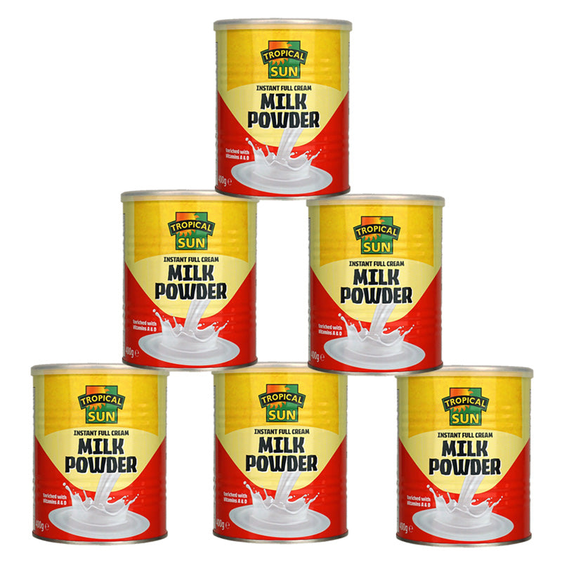 Tropical Sun Full Cream Milk Powder 400g (3 & 6 Tins)