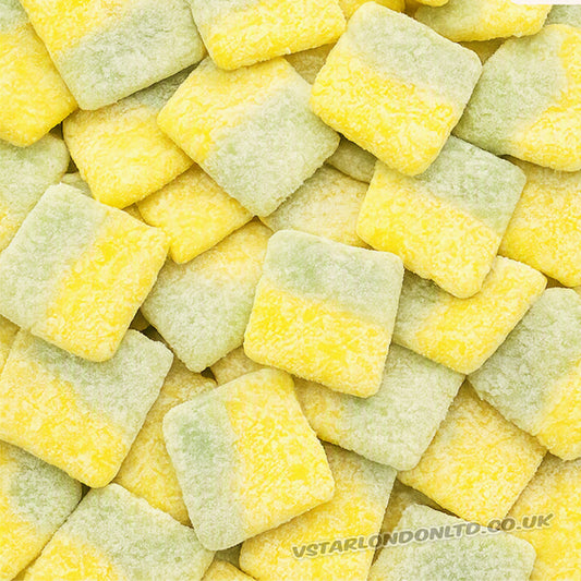 BUBS Sour Foam Romb Tutti Frutti Vegan Foam Sweets 1kg - 5kg Pick Mix Bag