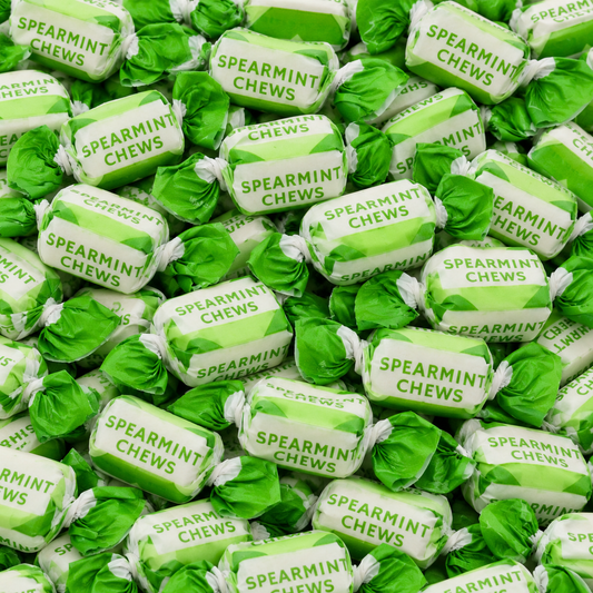 Kingsway Spearmint Chews 1kg - 4kg | Vegan Chewy Sweets