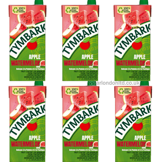Tymbark Fruit Juice Drink 6 x 2L (Assorted Flavours)