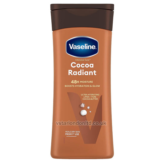 Vaseline Cocoa Radiant Body Lotion 200ml – Deep Moisture with Cocoa Butter