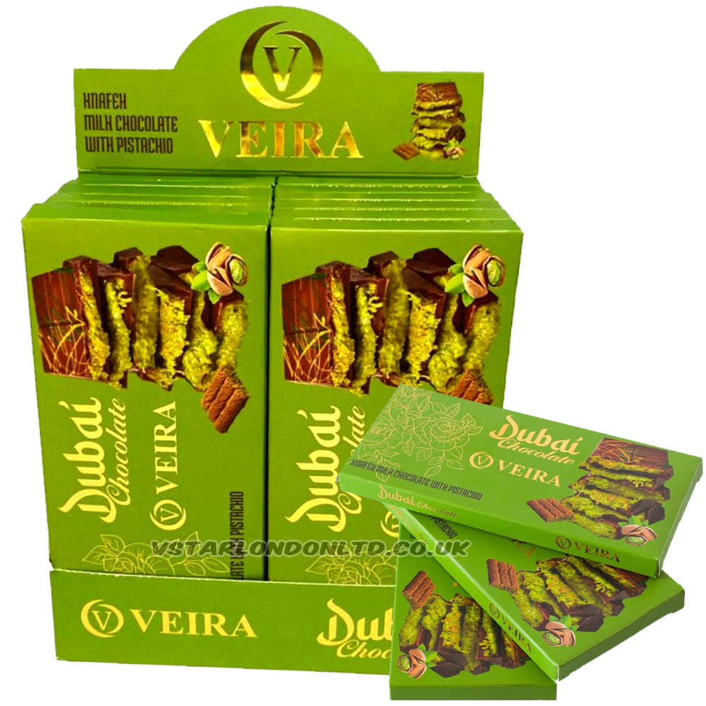 Veira Dubai Chocolate Green 12 x 100g