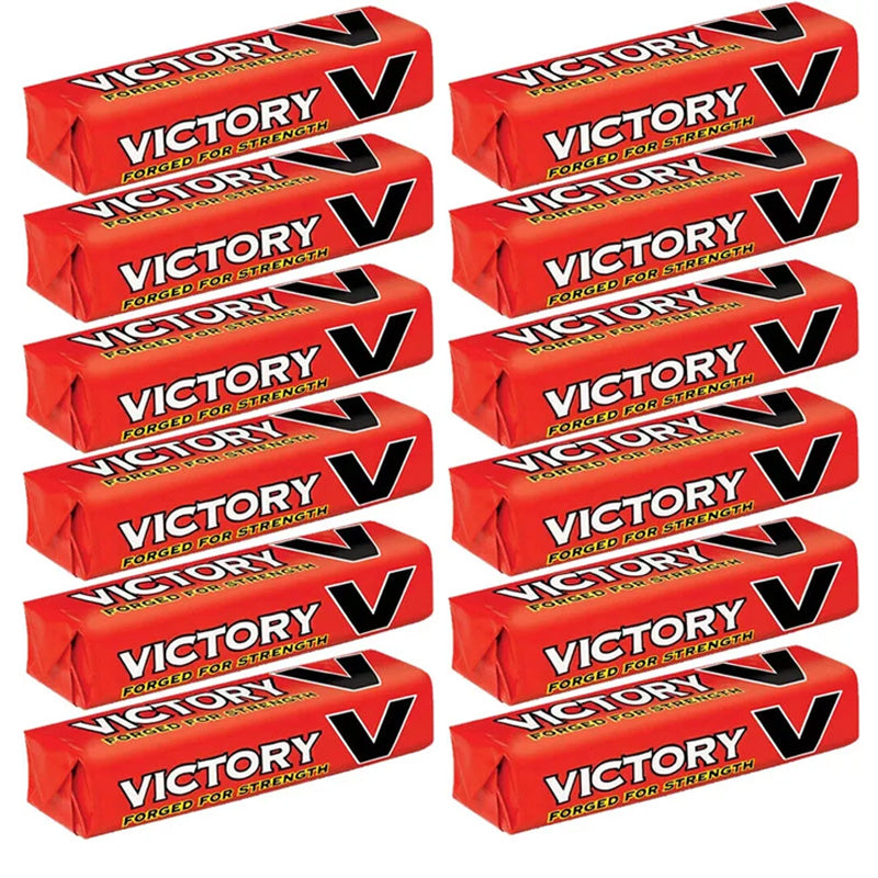 Victory V Original Lozenges 36g Stick Pack Strong Flavour Medicated Sweets (12 or 24 Packs)