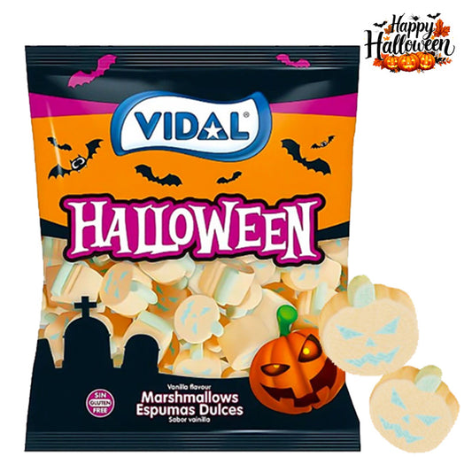 Vidal Pumpkin Mallows Halloween Marshmallows 1kg – 3kg