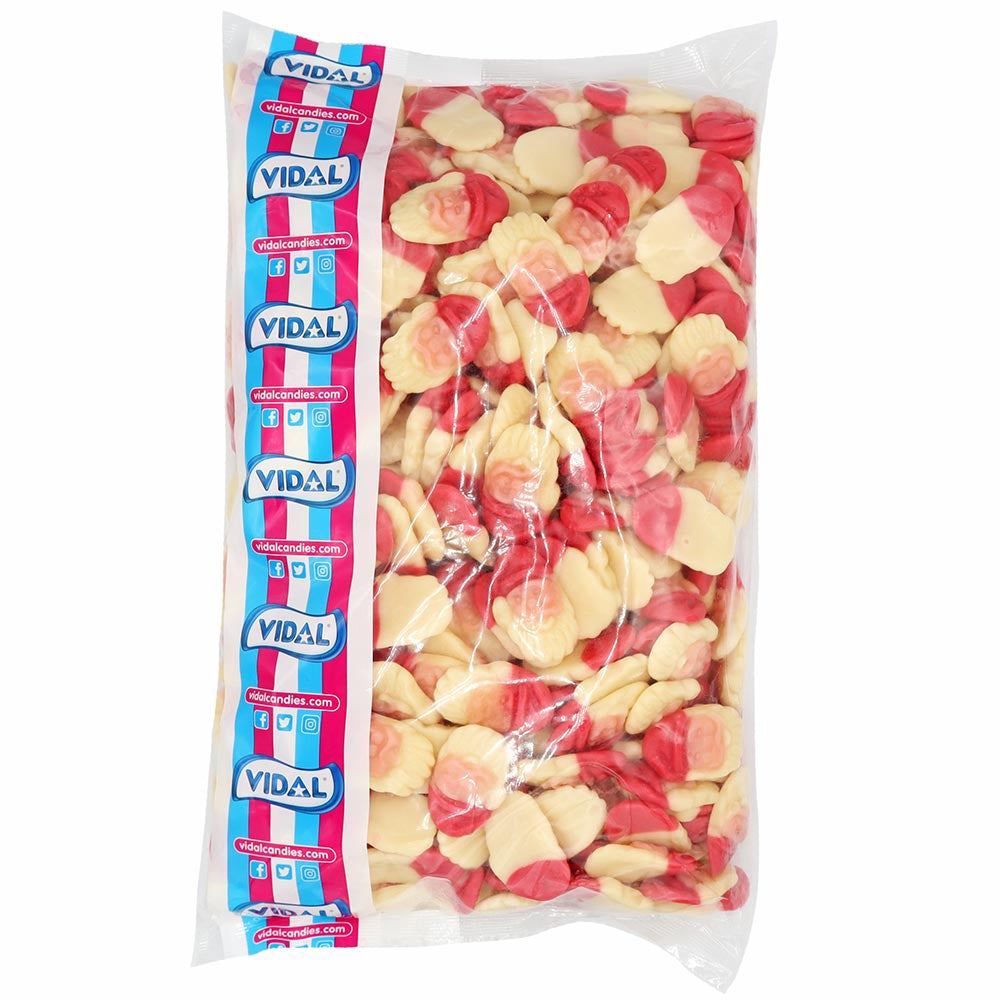 Vidal Santa Jelly Bag 3kg | Fruit Flavoured Festive Sweets