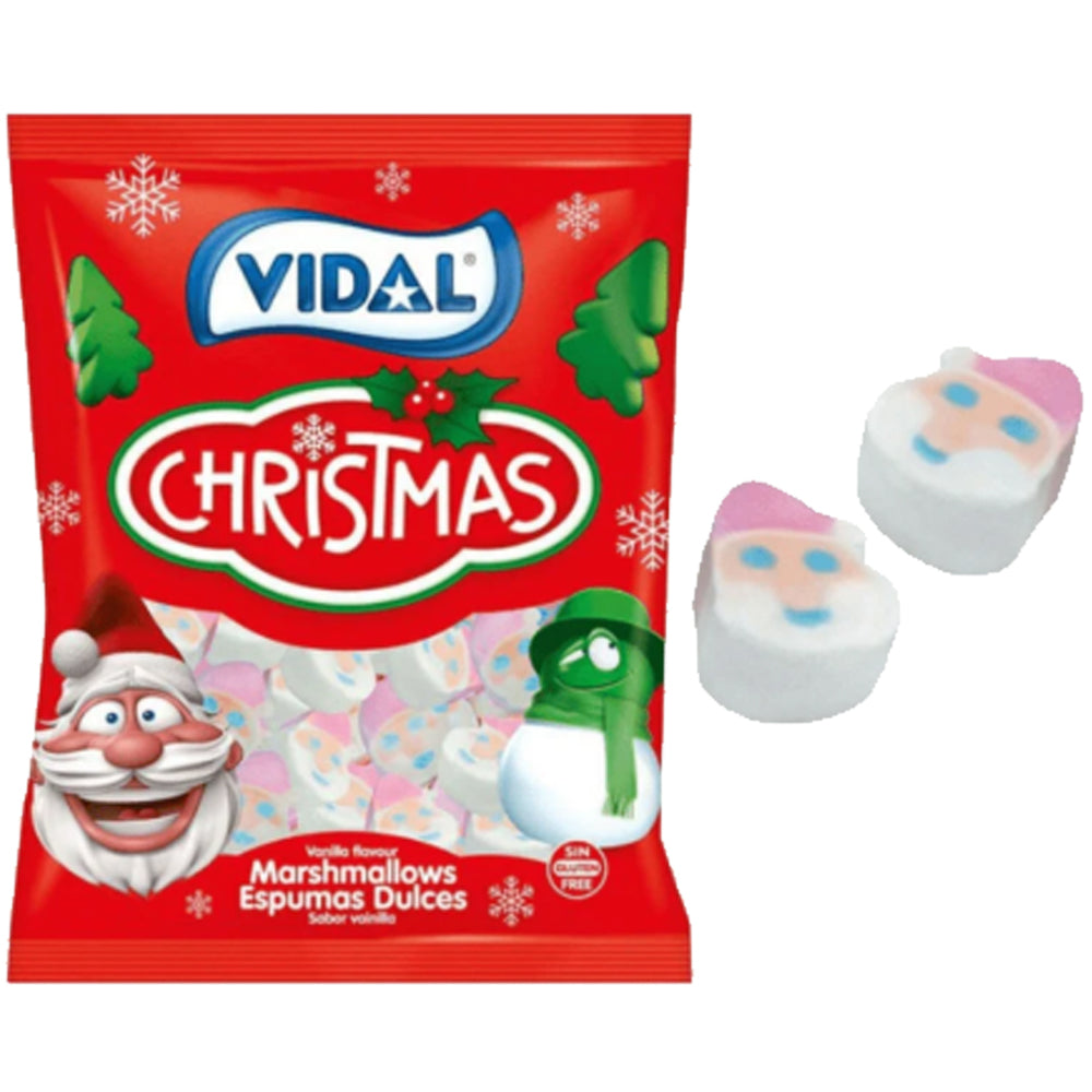 Vidal Santa Marshmallows 1kg – Festive Vanilla Marshmallows