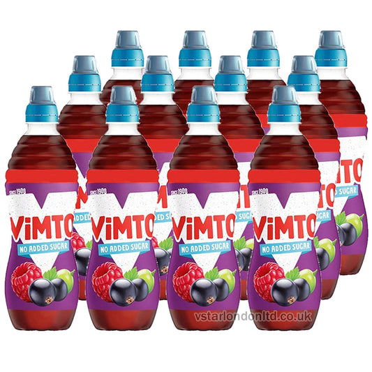 Vimto Sparkling Zero 500ml (12 Bottles)