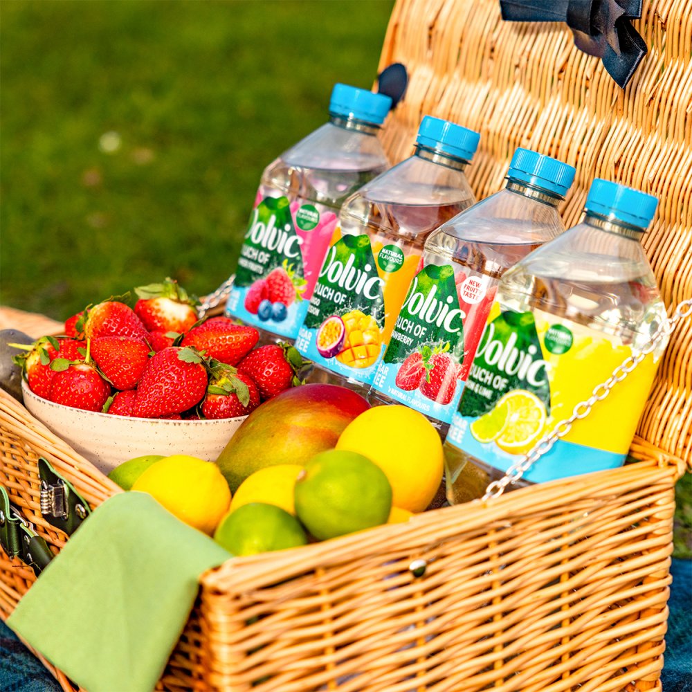 Volvic Touch of Peach & Raspberry Flavoured Water 1.5L (Case of 6)
