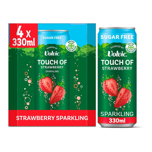 Volvic Sugar Free Sparkling Water - Multipack 4x330ml