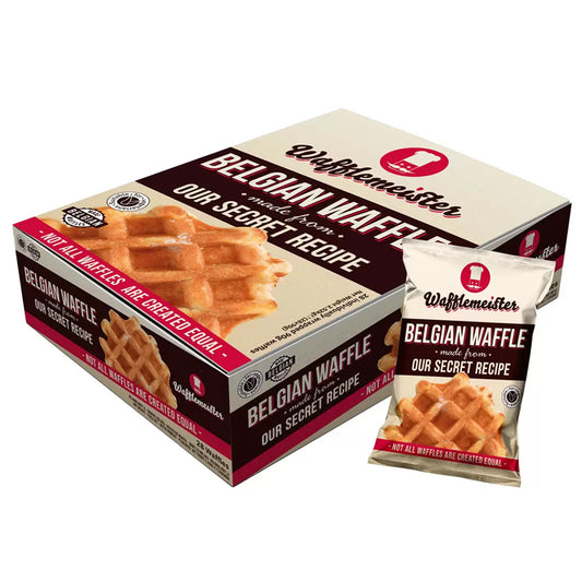 Wafflemeister Belgian Waffles – 28 x 90g