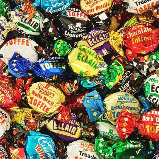 Walker's Nonsuch Assorted Toffees & Eclairs – Pick & Mix Toffees (1kg - 5kg)