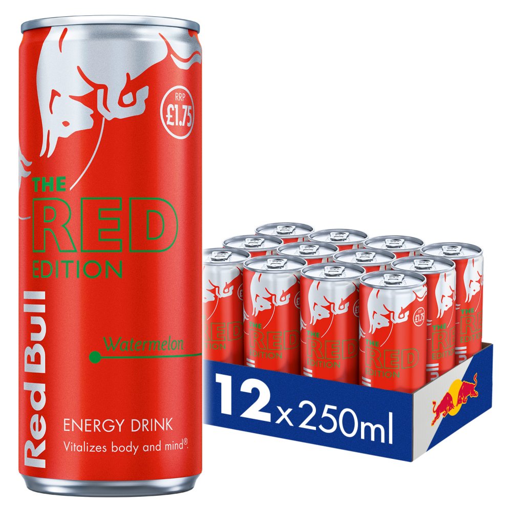Red Bull Editions Energy Drink 250ml Variety Pack (12 Cans)