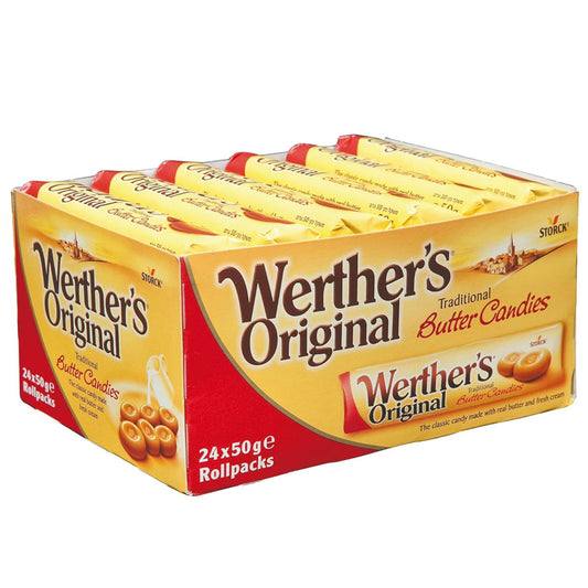 Werther's Original Butter Candies 50g – Pack of 24