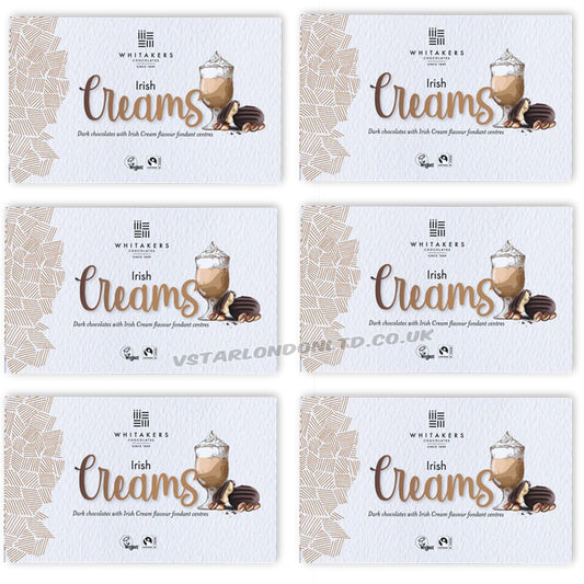 Whitakers Irish Cream Chocolates 6 x 150g