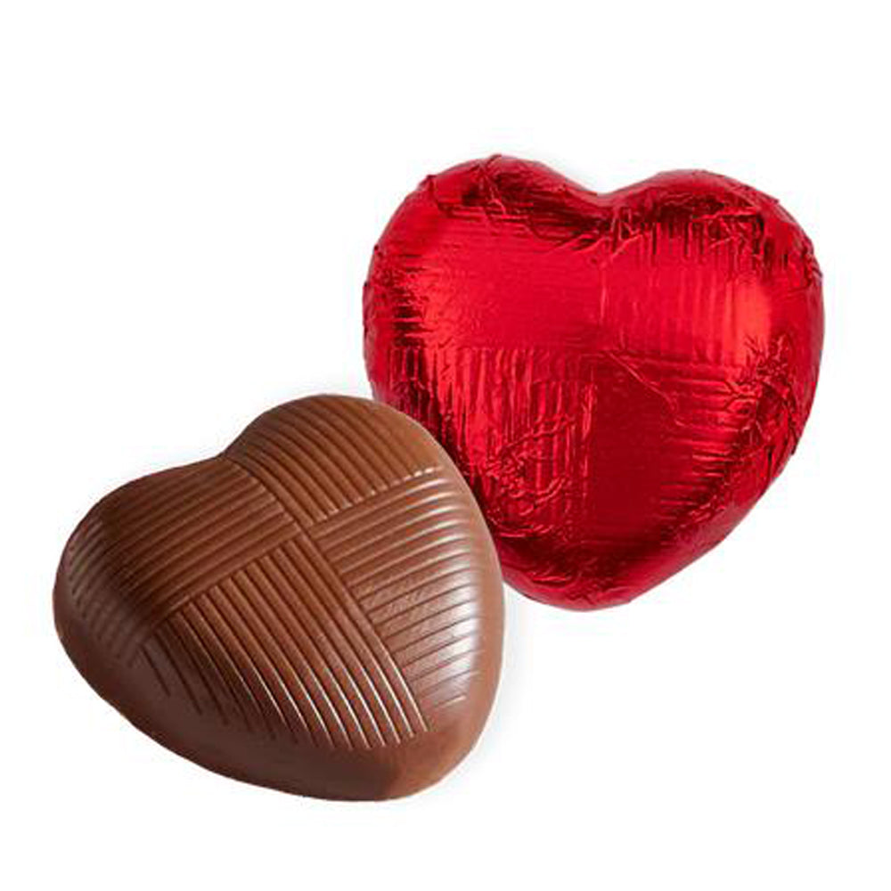 Whitakers Mixed Foil Wrapped Milk Chocolate Hearts (0.5kg - 2kg)