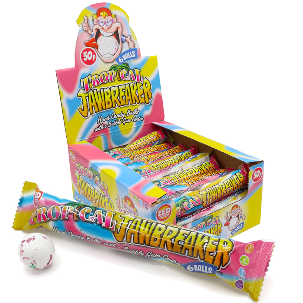 Zed Candy Tropical Jawbreaker 6 Ball Pack 24 x 49.5g 50p PMP