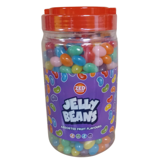 Zed Candy Assorted Jelly Beans Jar 908g
