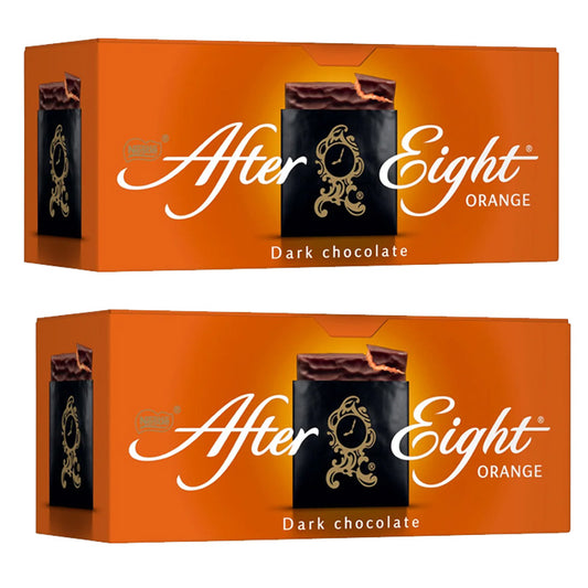 After Eight Orange Dark Chocolate Mints 200g x 2 Boxes – Orange Fondant