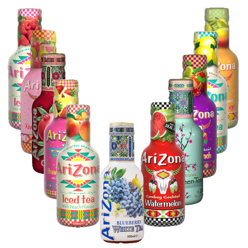 Arizona Drinks 6-Pack (500ml) – Assorted Flavours