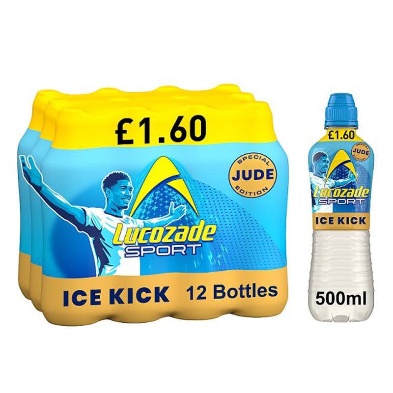 Lucozade Sport Drink 12 x 500ml – Various Flavours (PMP)